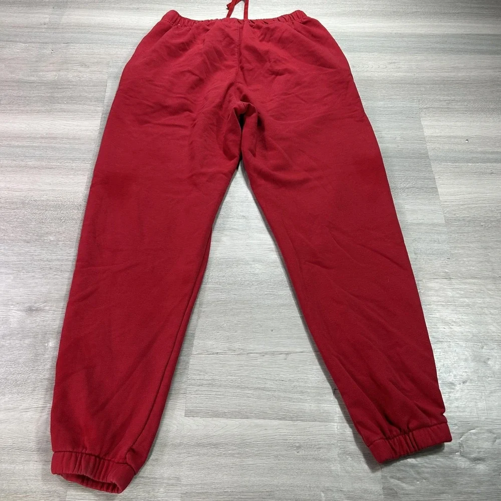 Jordan Dri-FIT Sweatpants Mens Medium Red Fleece Jogger‎ Athletic FV8608-687